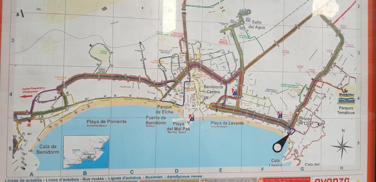 Benidorm Beach Apartment Екстериор снимка